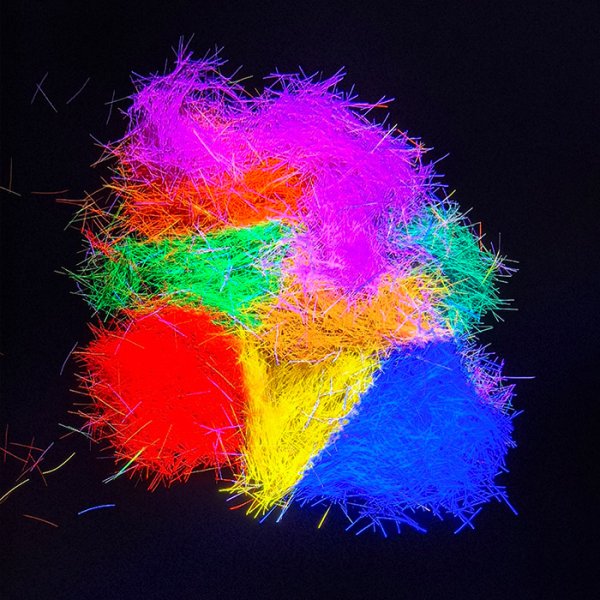 有(yǒu)色变色荧光纤维